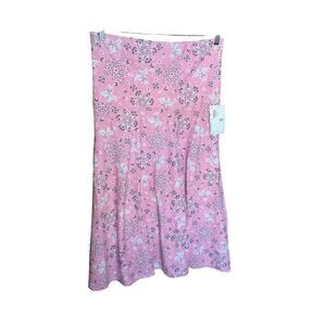 Southwind Apparel Pink Bandana Strapless Sun Dress Dress XL NWT